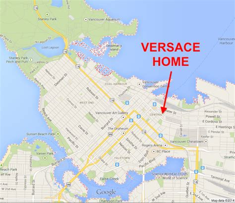 versace store locator